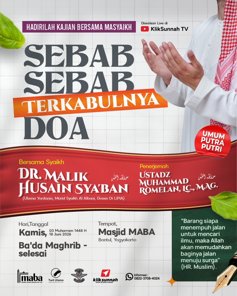 SEBAB-SEBAB TERKABULNYA DOA