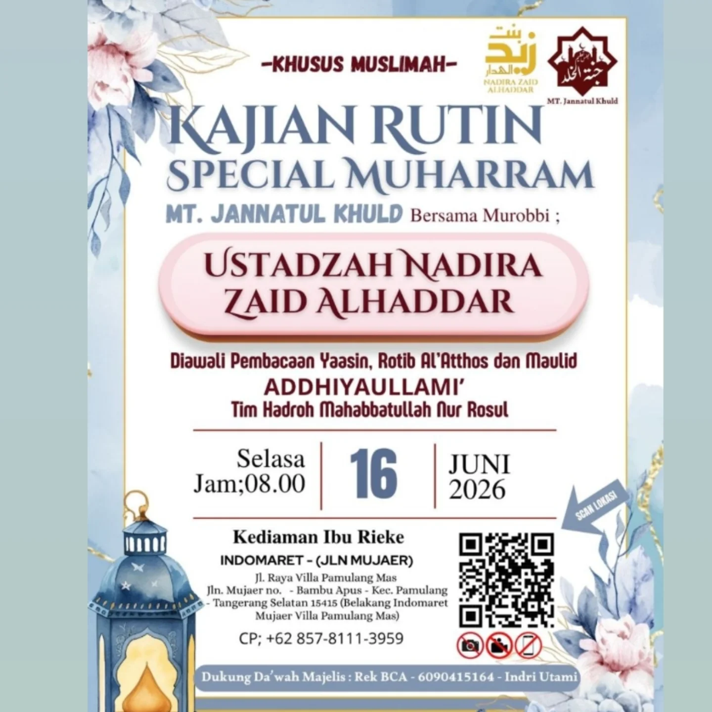 Kajian Rutin Special Muharram
