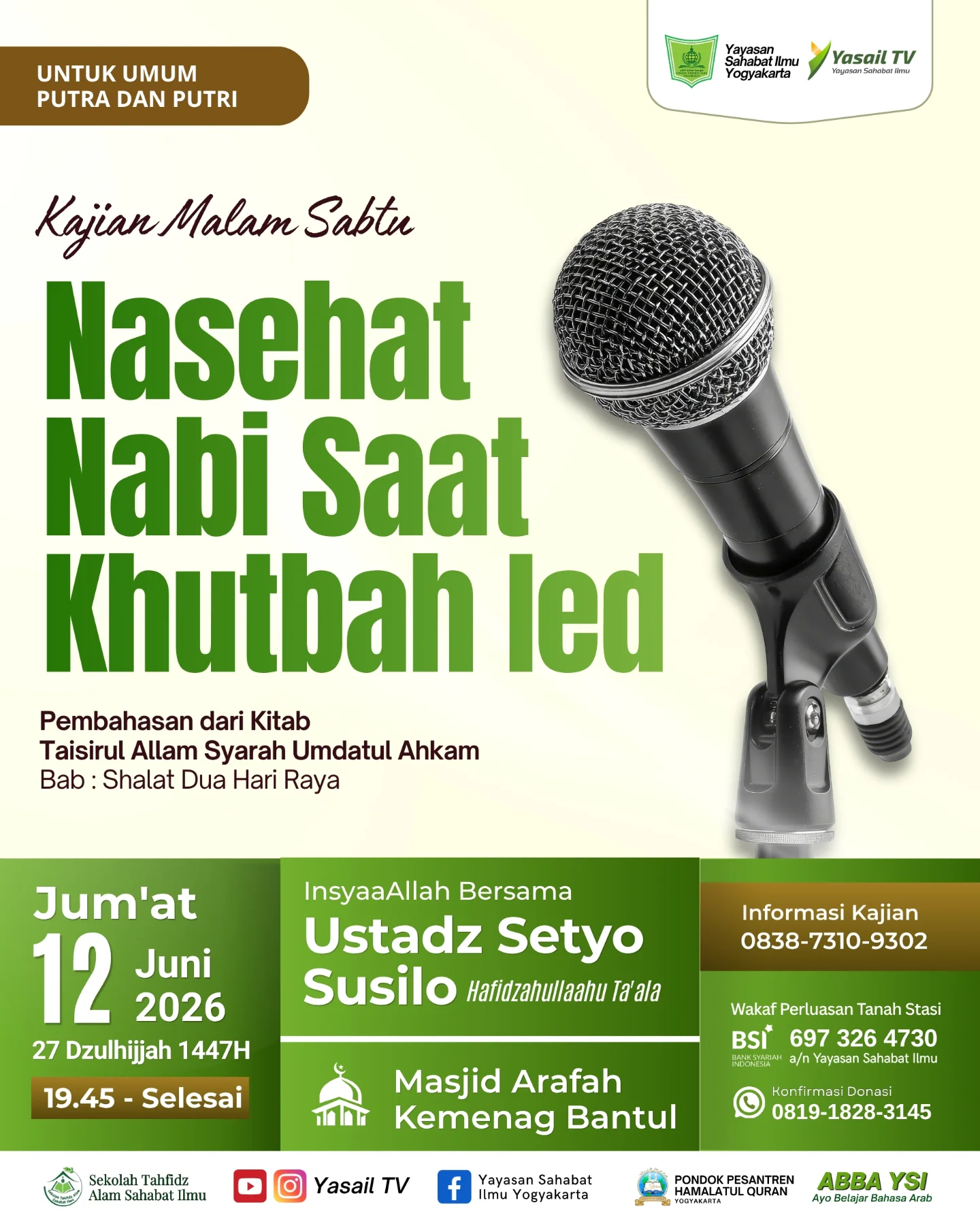 Nasehat Nabi Saat Khutbah