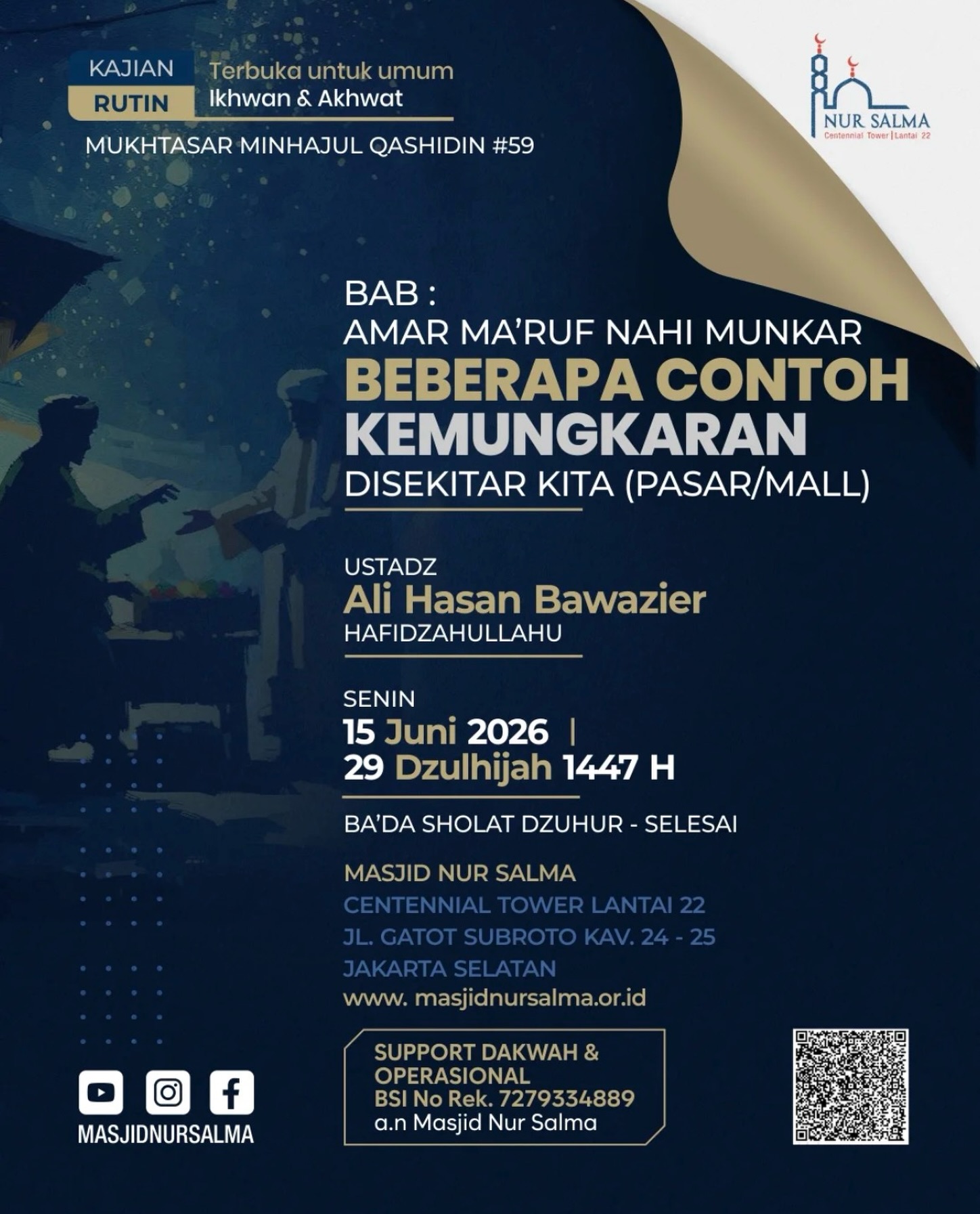 Beberapa Contoh Kemungkaran Disekitar Kita (Pasar/Mall)