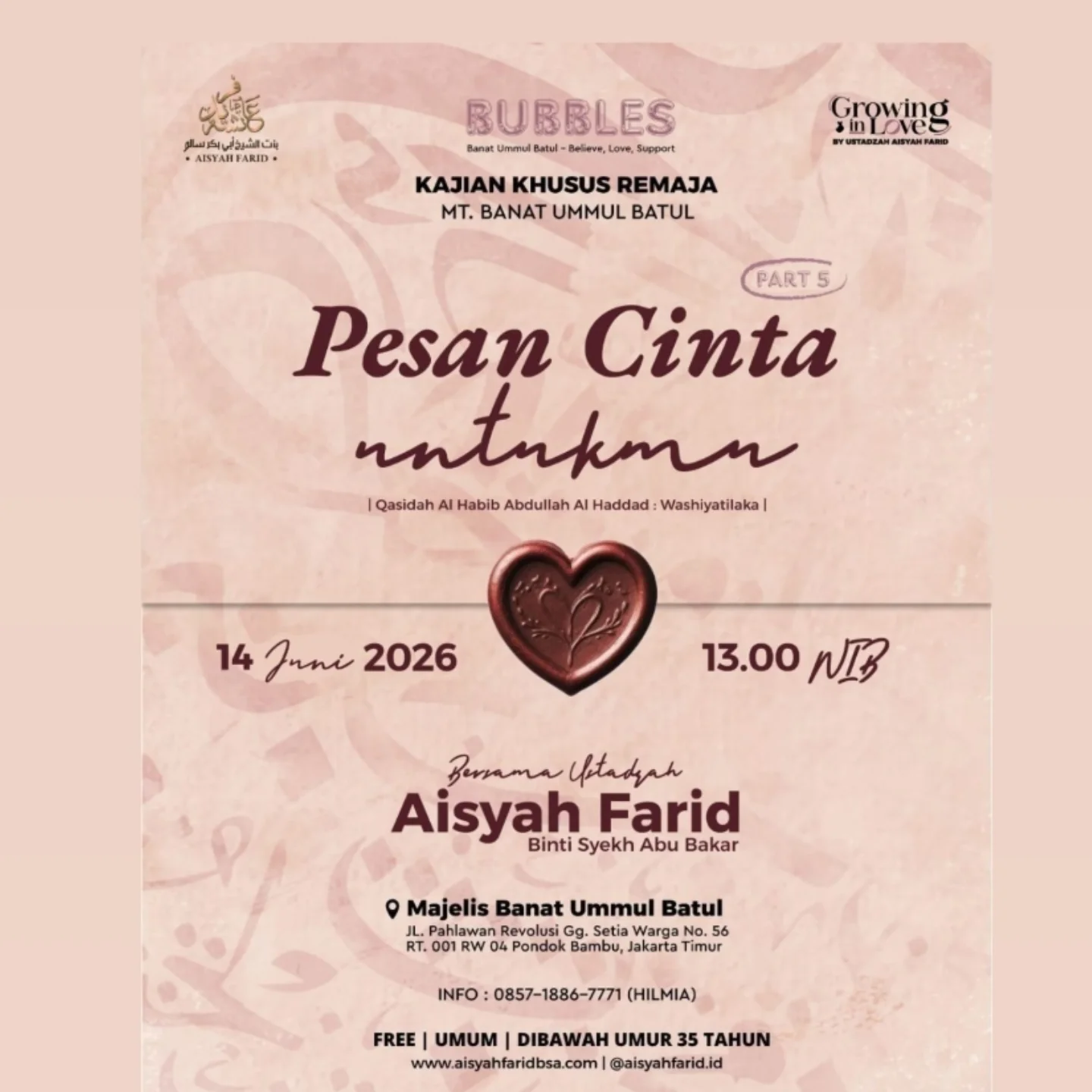 Pesan Cinta untukmu