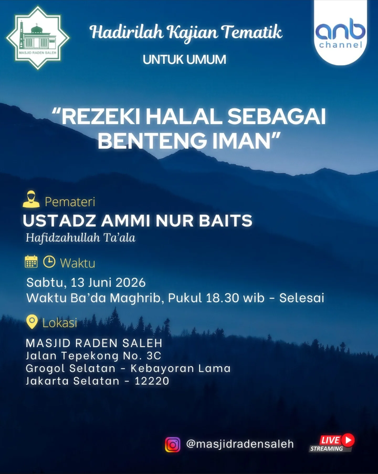 REZEKI HALAL SEBAGAI BENTENG IMAN
