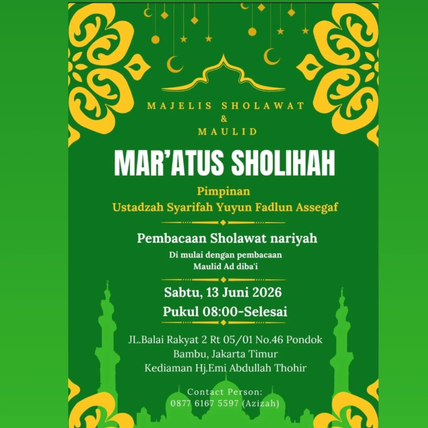 Majelis Sholawat & Maulid