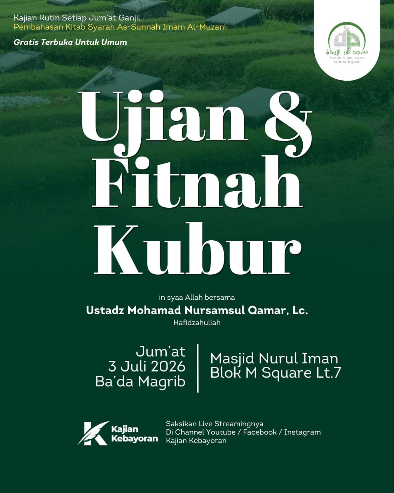 Ujian & Fitnah Kubur