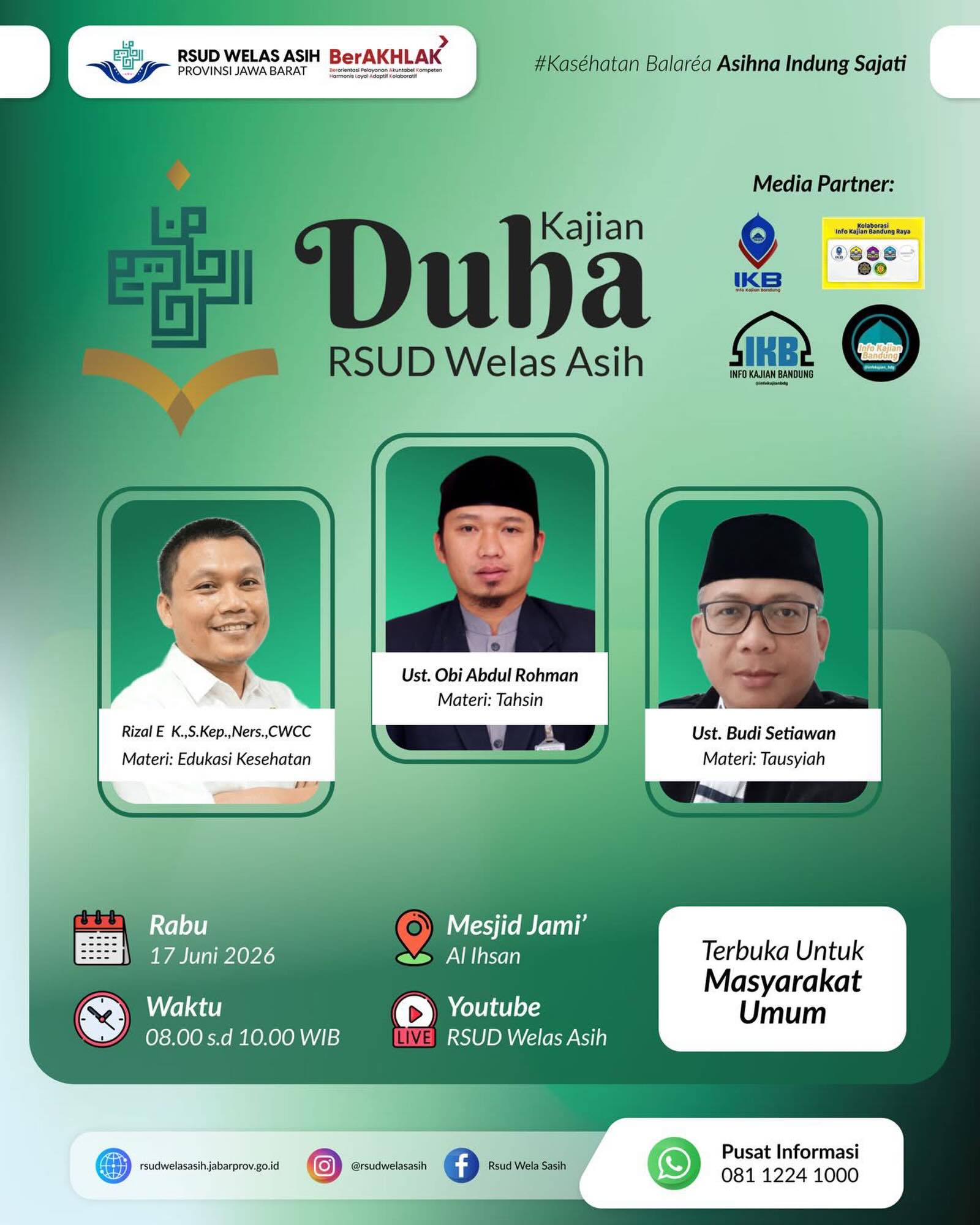 Kajian Duha RSUD Welas Asih