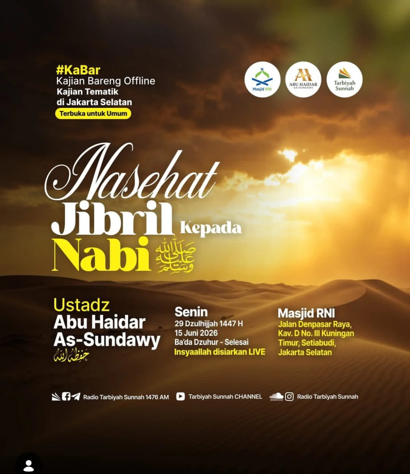 Nasehat Jibril Kepada Nabi