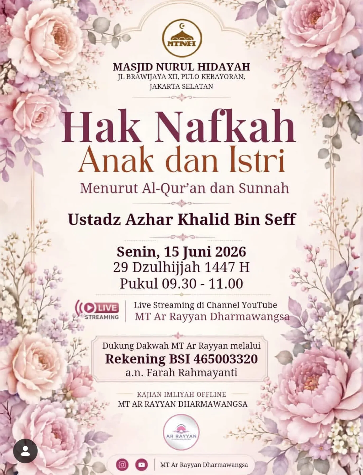 Hak Nafkah Anak dan Istri Menurut Al-Qur'an dan Sunnah