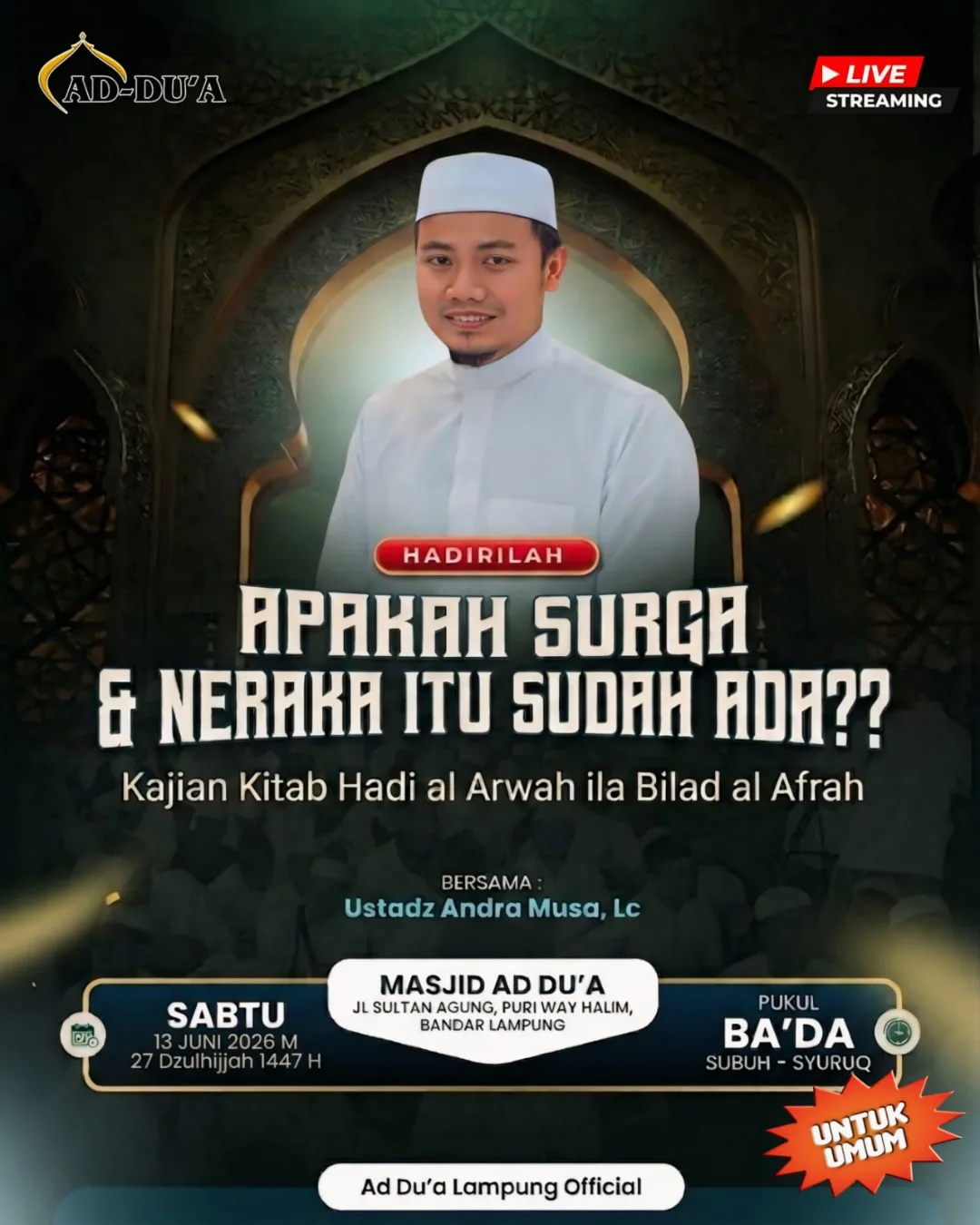 APAKAH SURGA & NERAKA ITU SUDAH ADA??