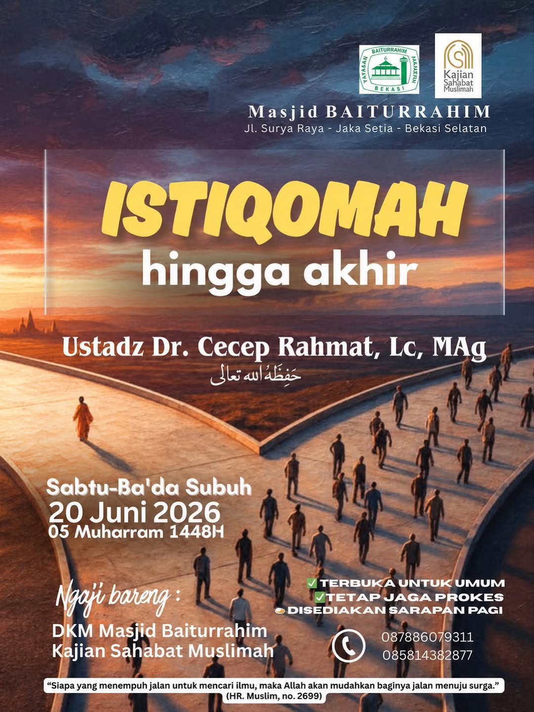 Istiqomah hingga akhir