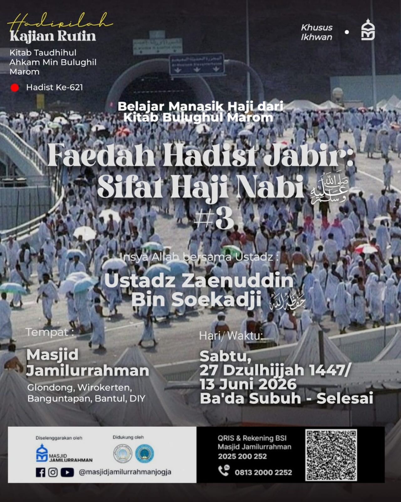 Faedah Hadis Jabir: Sifat Haji Nabi #3