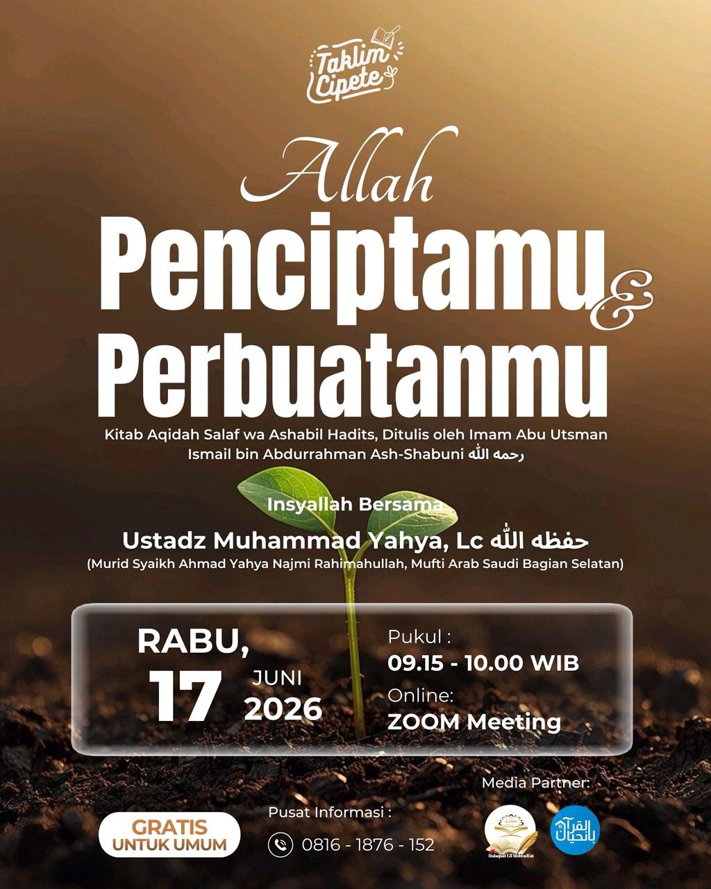Allah Penciptamu & Perbuatanmu