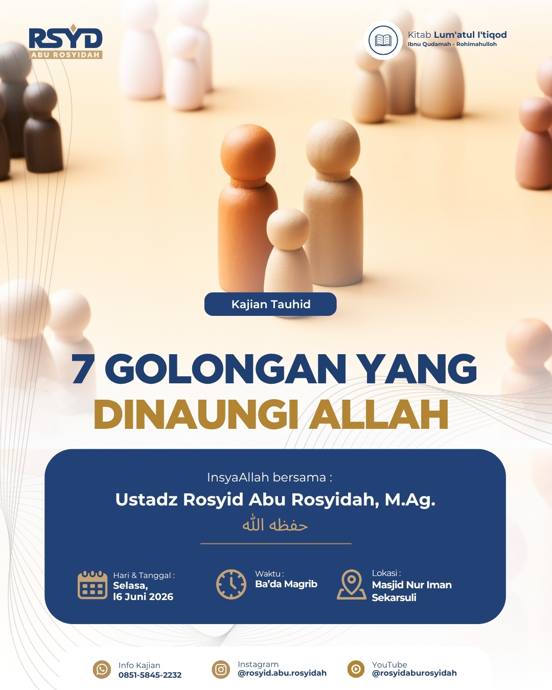 7 GOLONGAN YANG DINAUNGI ALLAH