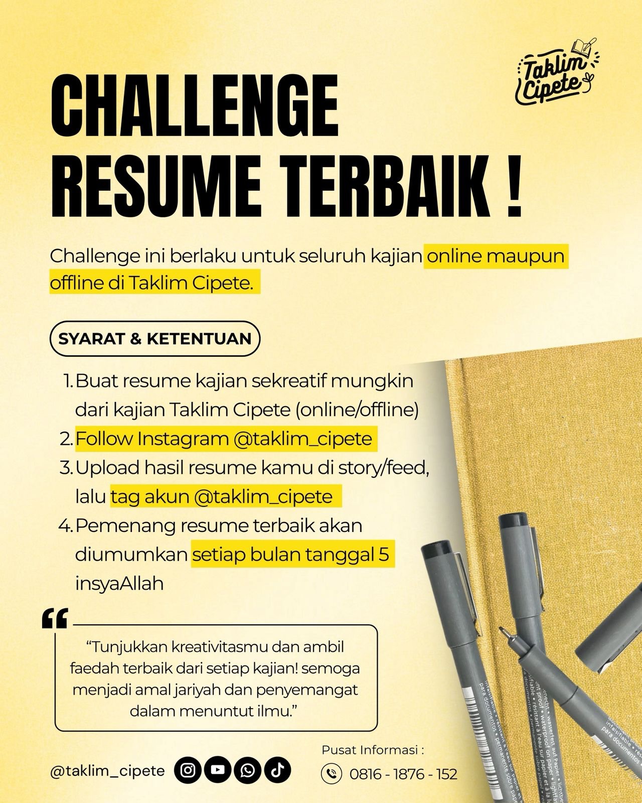 Allah Penciptamu dan Perbuatanmu