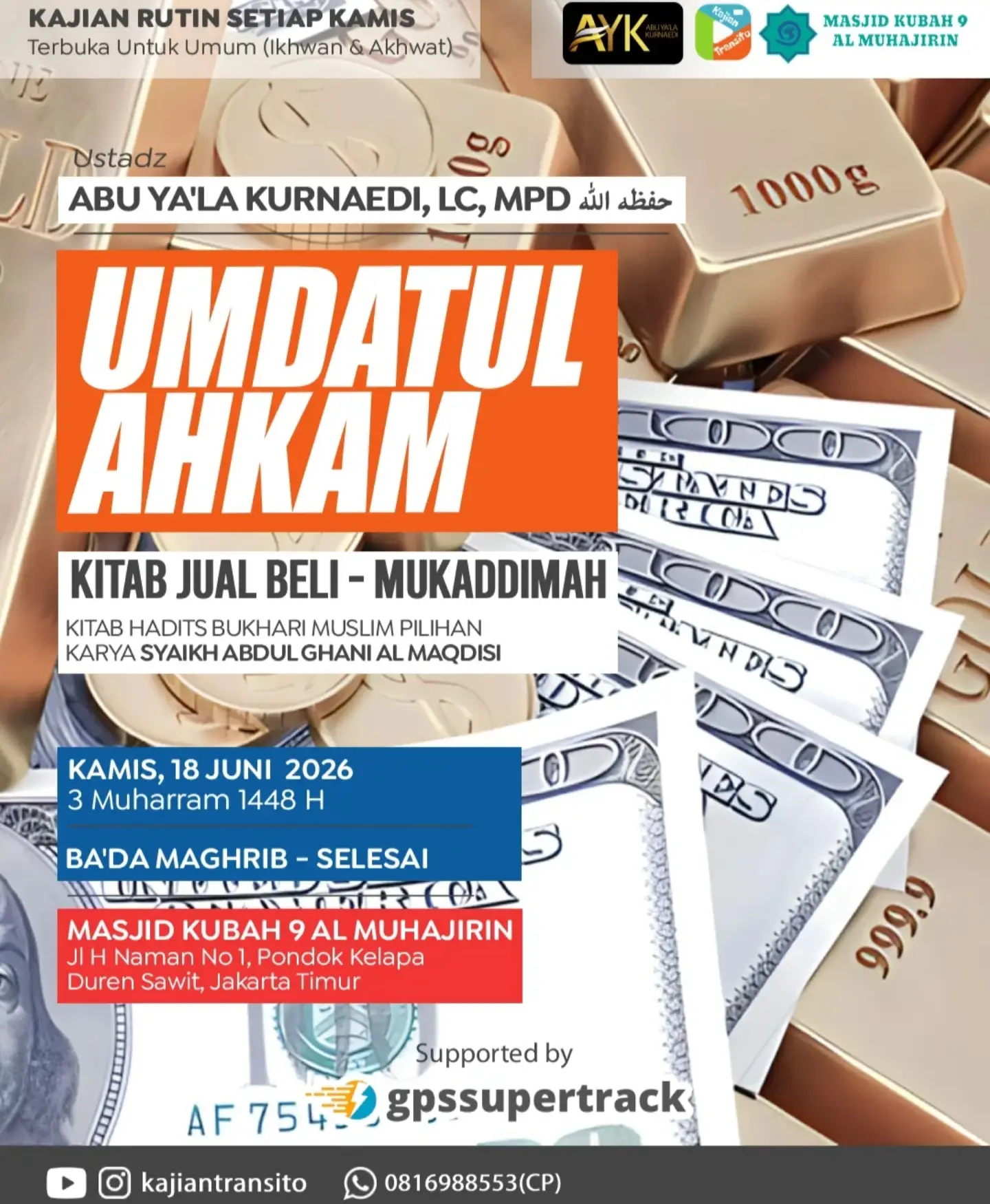 UMDATUL AHKAM: Kitab Jual Beli - Mukaddimah