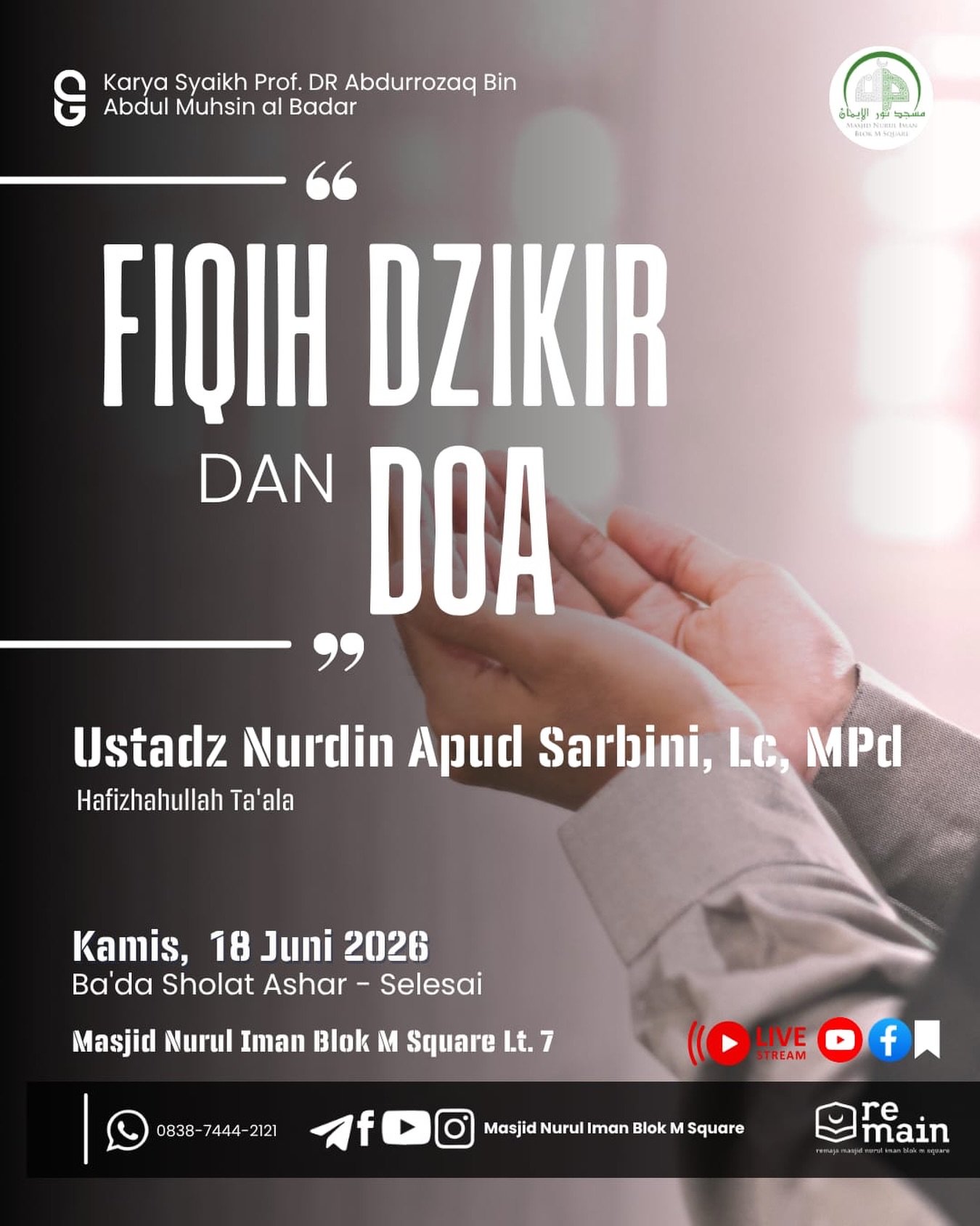 FIQH DZIKIR DAN DOA