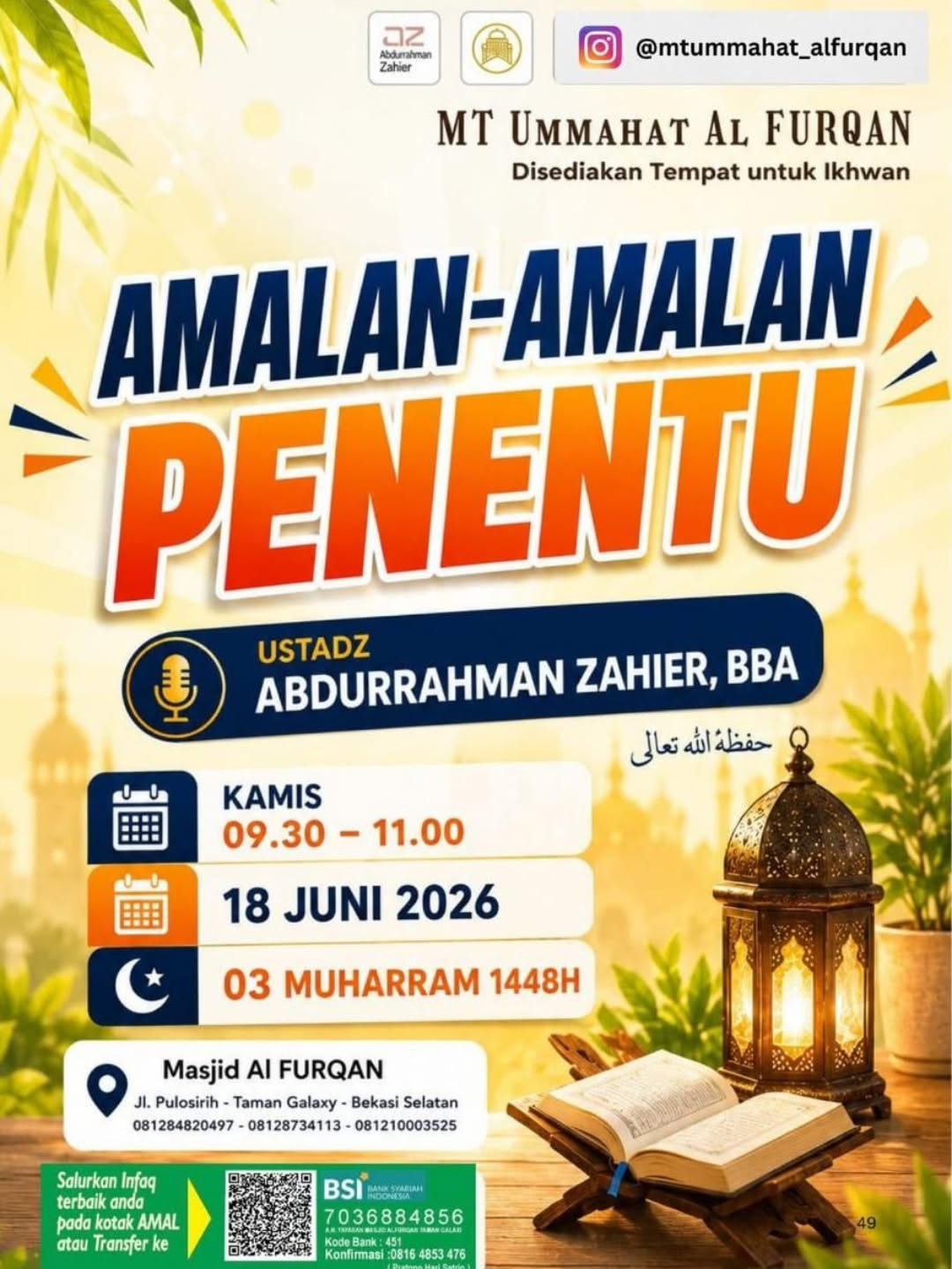 Amalan-Amalan Penentu
