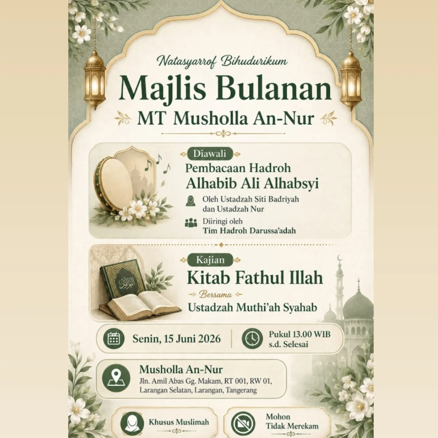Kajian Kitab Fathul Ilah