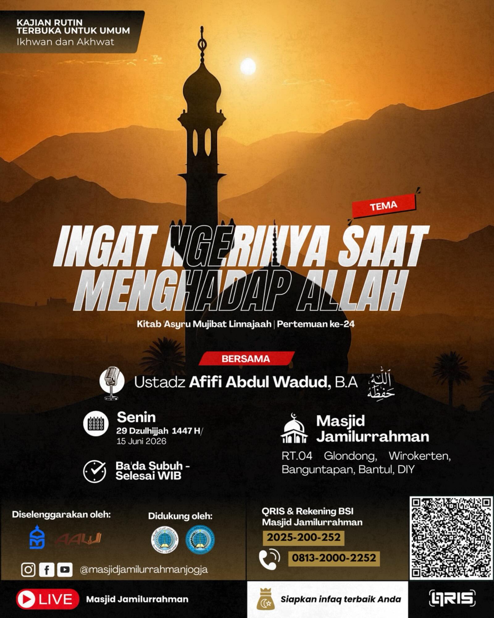 INGAT NGERINYA SAAT MENGHADAP ALLAH
