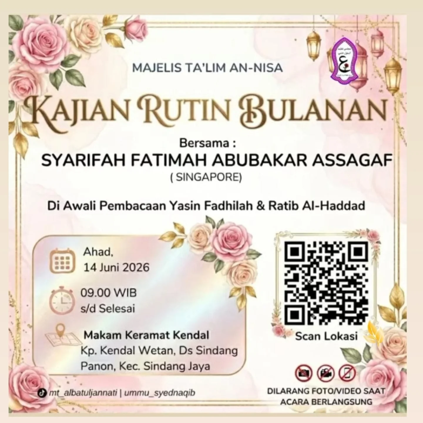 Kajian Rutin Bulanan