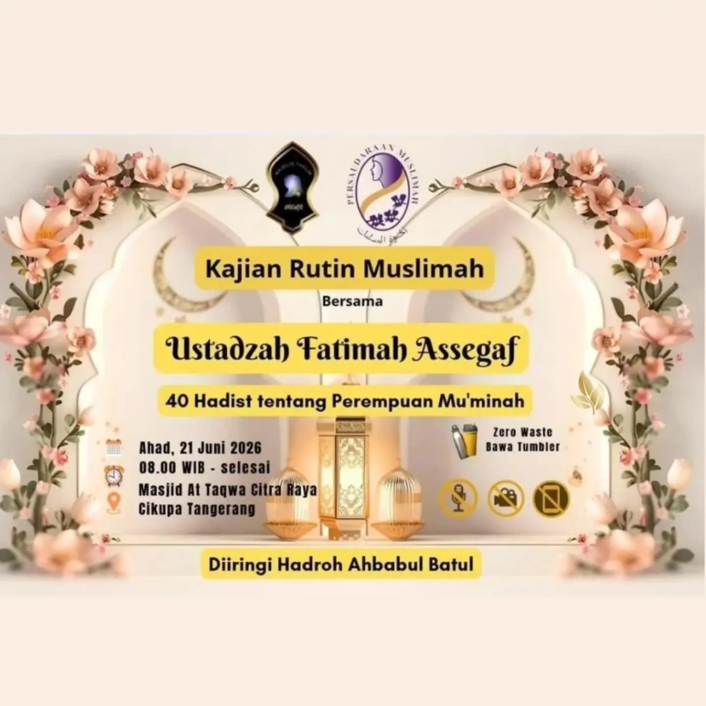 40 Hadist tentang Perempuan Mu'minah