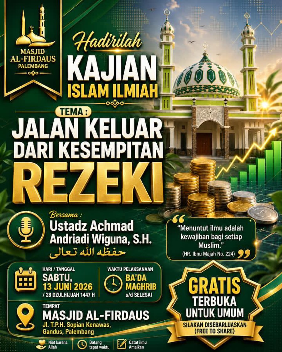 Jalan Keluar dari Kesempitan Rezeki