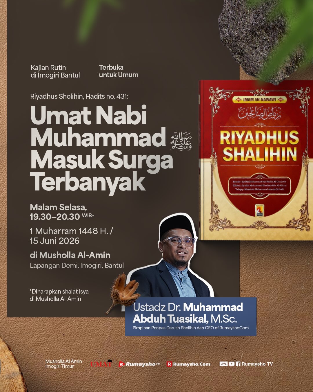 Umat Nabi Muhammad Masuk Surga Terbanyak