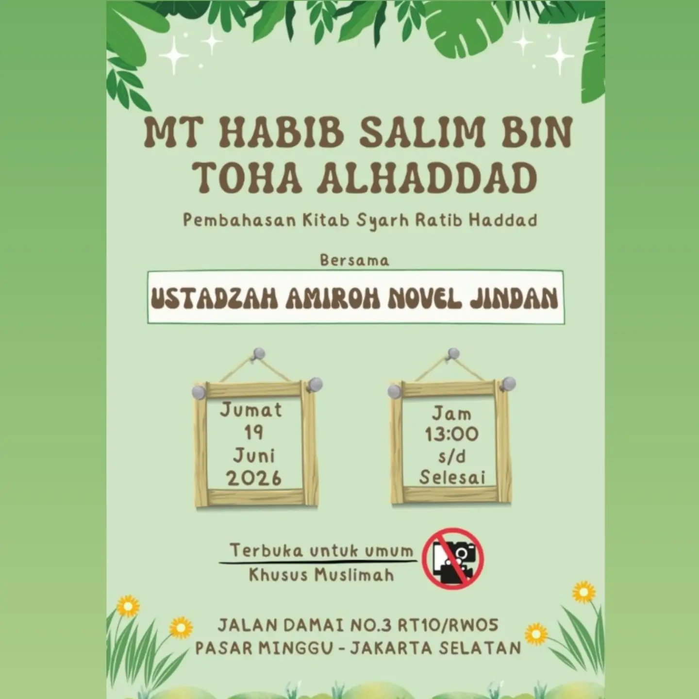 Pembahasan Kitab Syarh Ratib Haddad