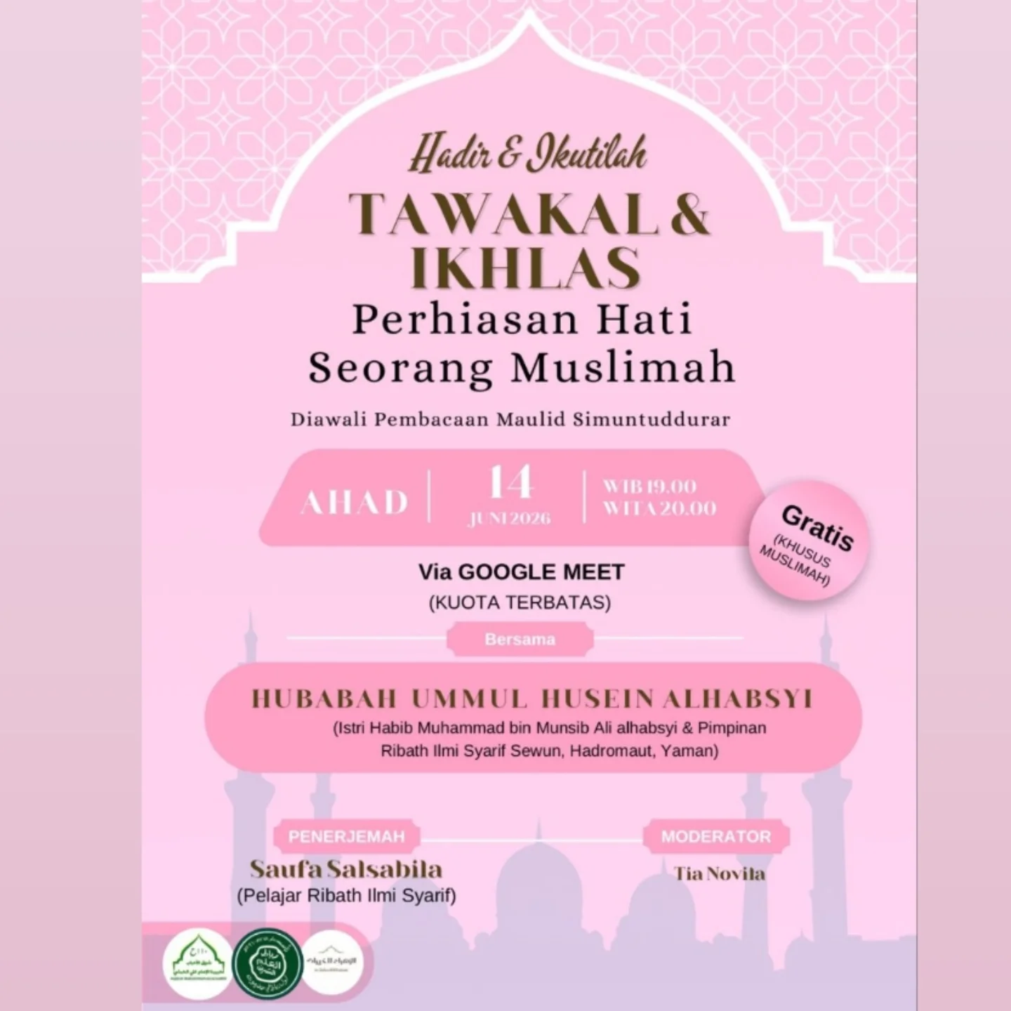 TAWAKAL & IKHLAS - Perhiasan Hati Seorang Muslimah