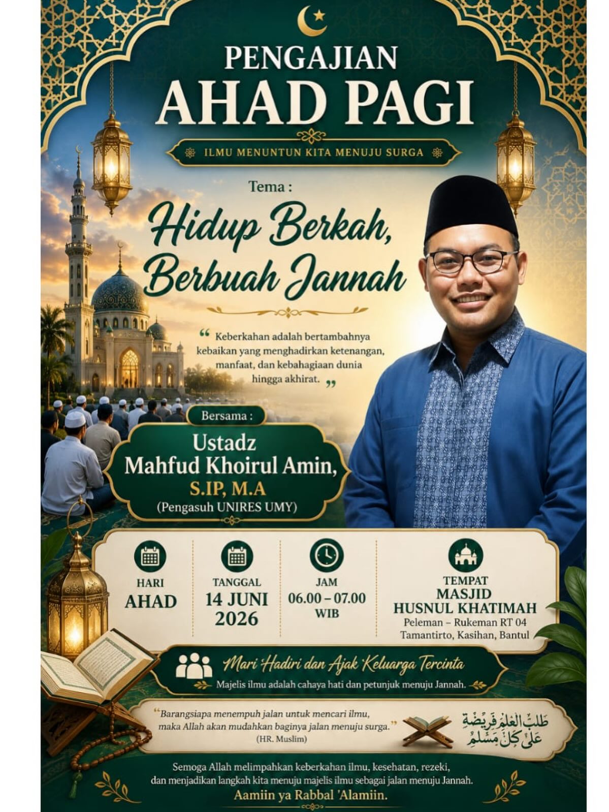Pengajian Ahad Pagi
