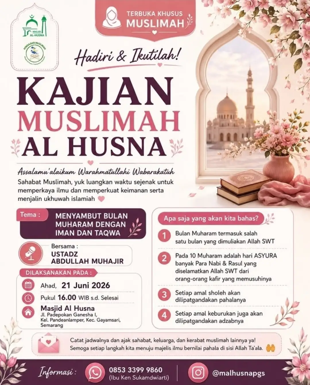 Menyambut Bulan Muharam Dengan Iman dan Takwa
