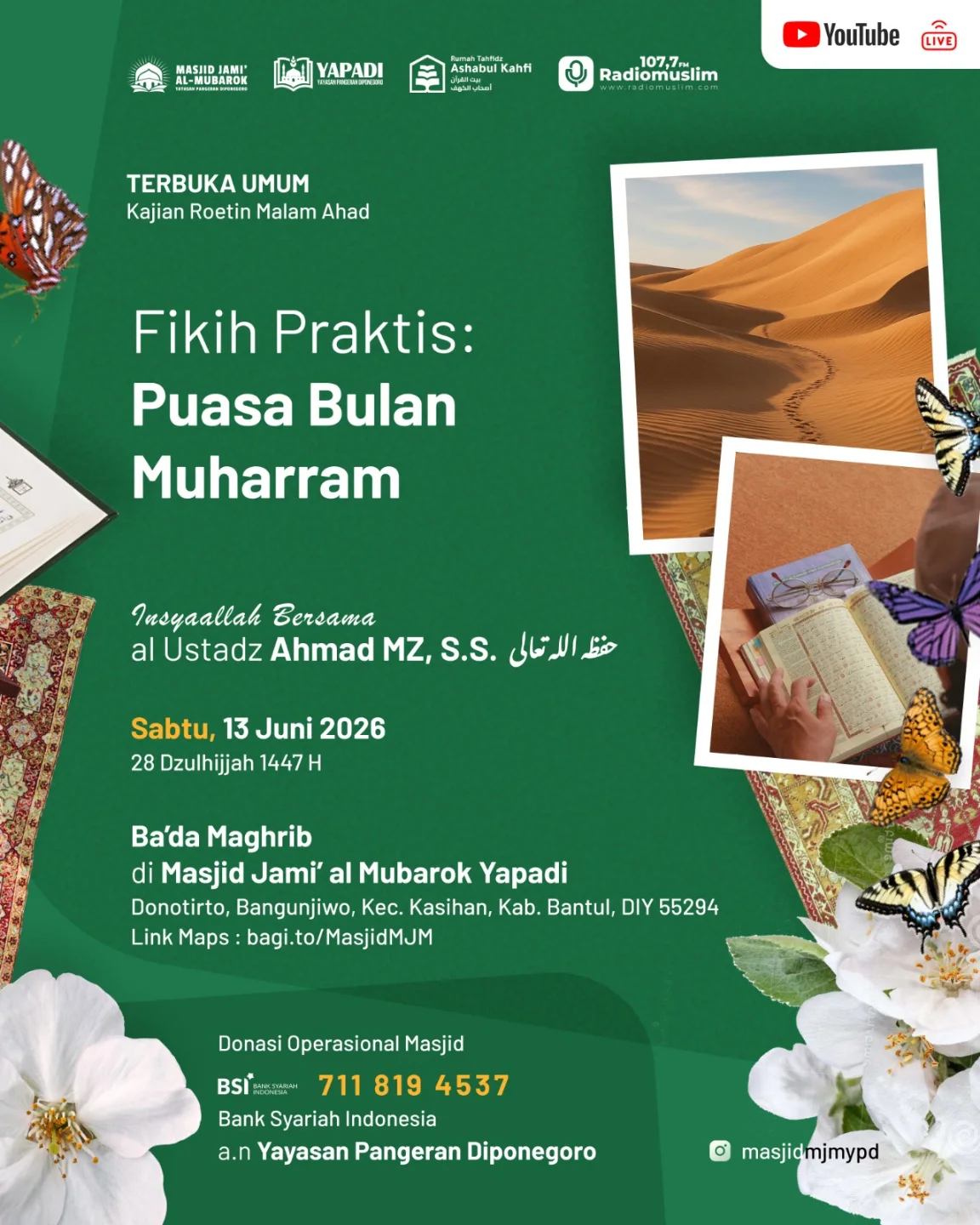 Fikih Praktis: Puasa Bulan Muharram