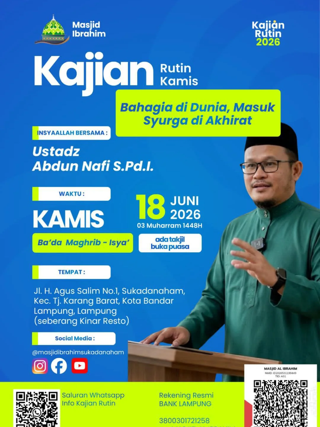 Bahagia di Dunia, Masuk Syurga di Akhirat