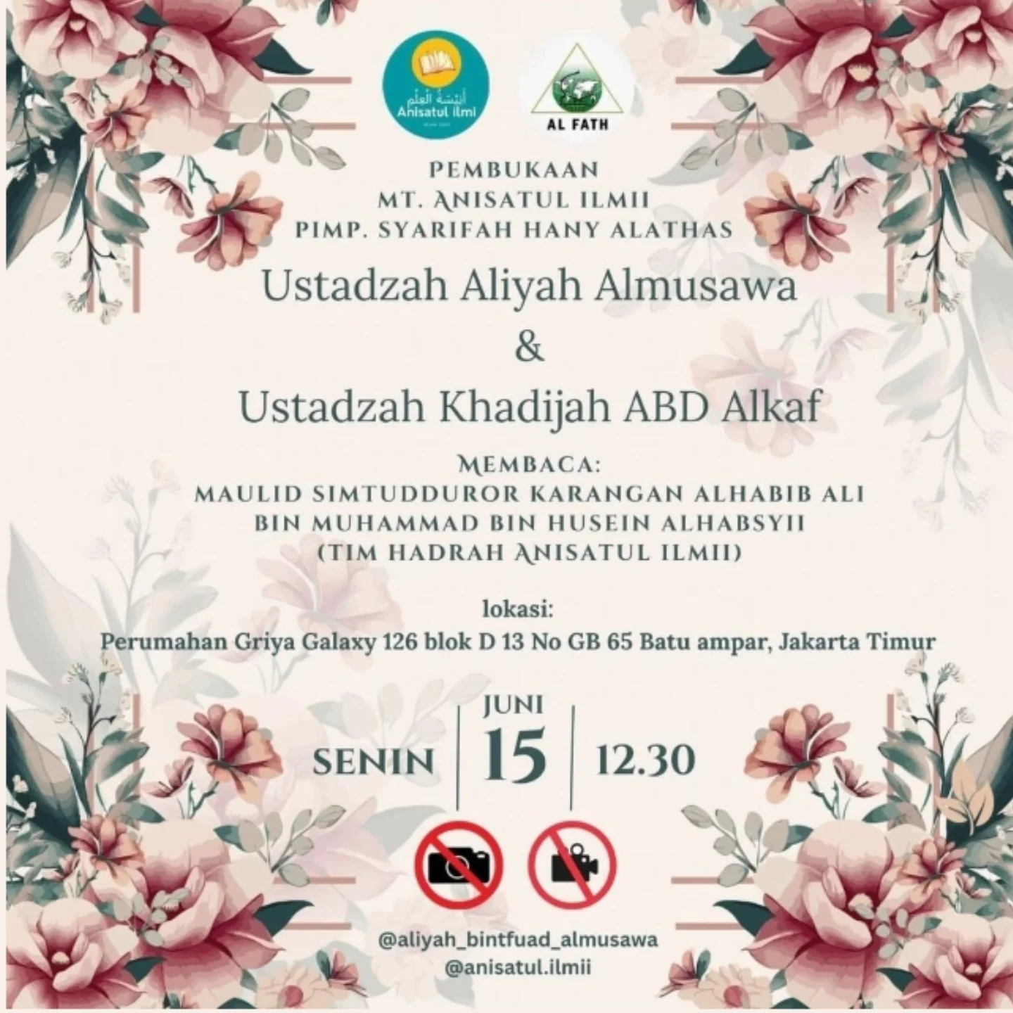 Pembukaan MT. Anisatul Ilmii