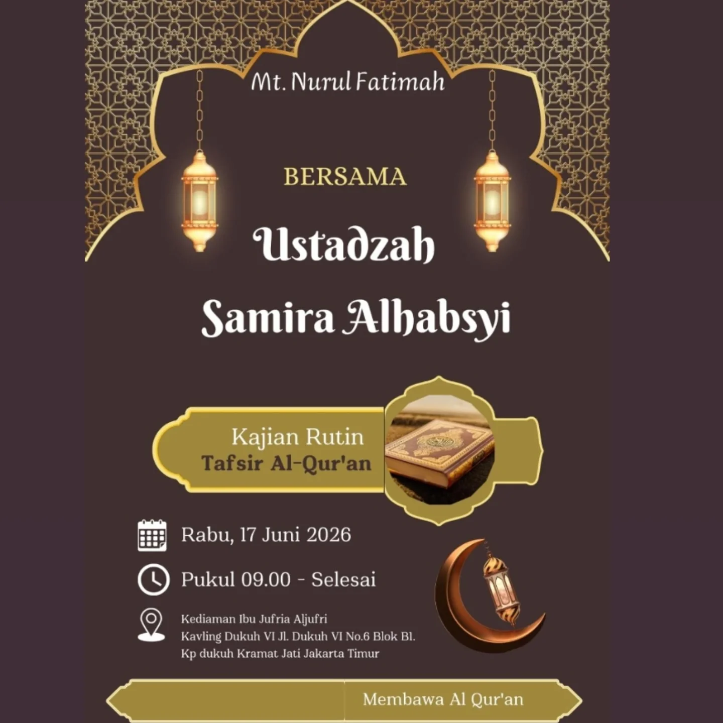 Kajian Rutin Tafsir Al-Qur'an