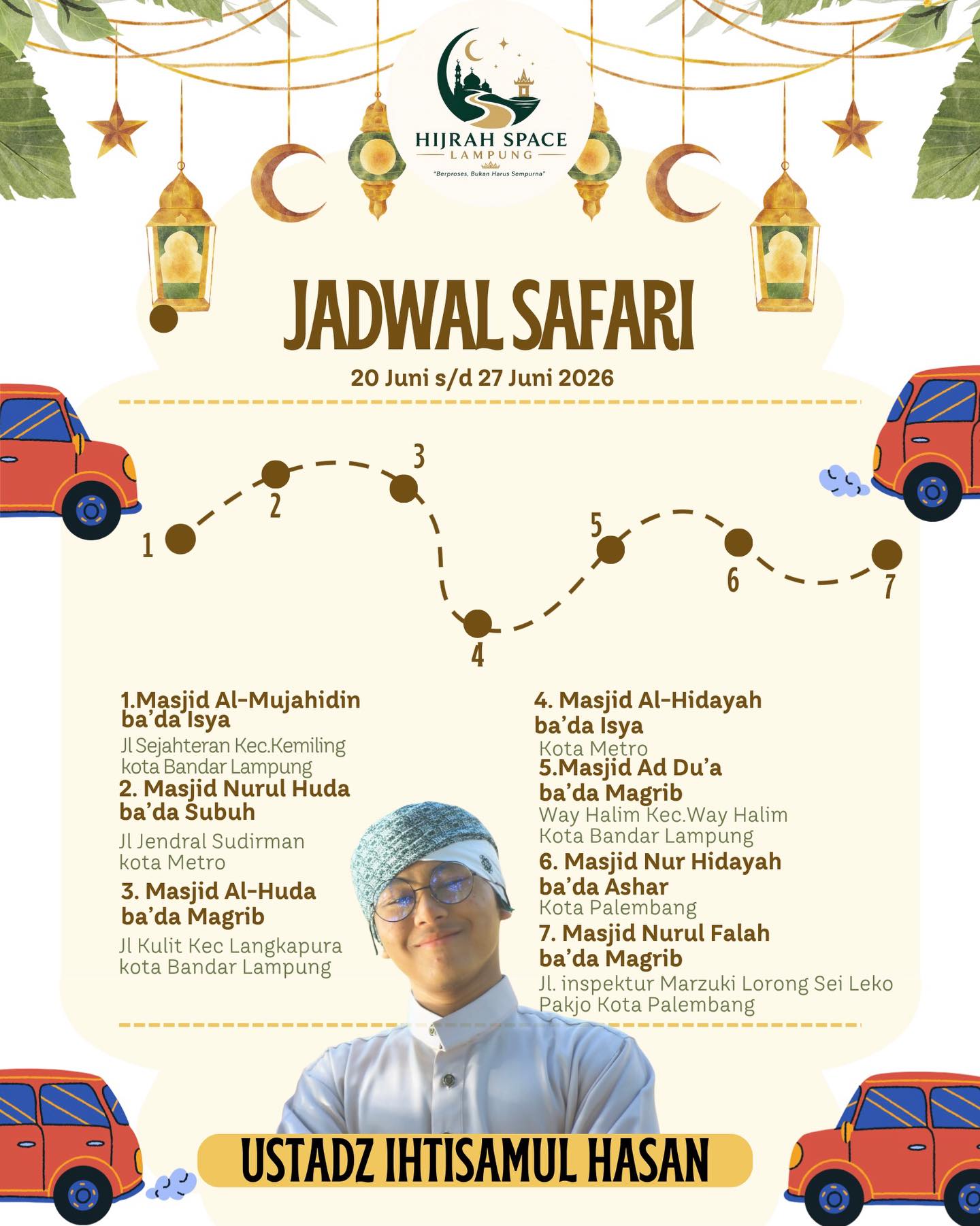 Safari Dakwah di Masjid Nurul Falah