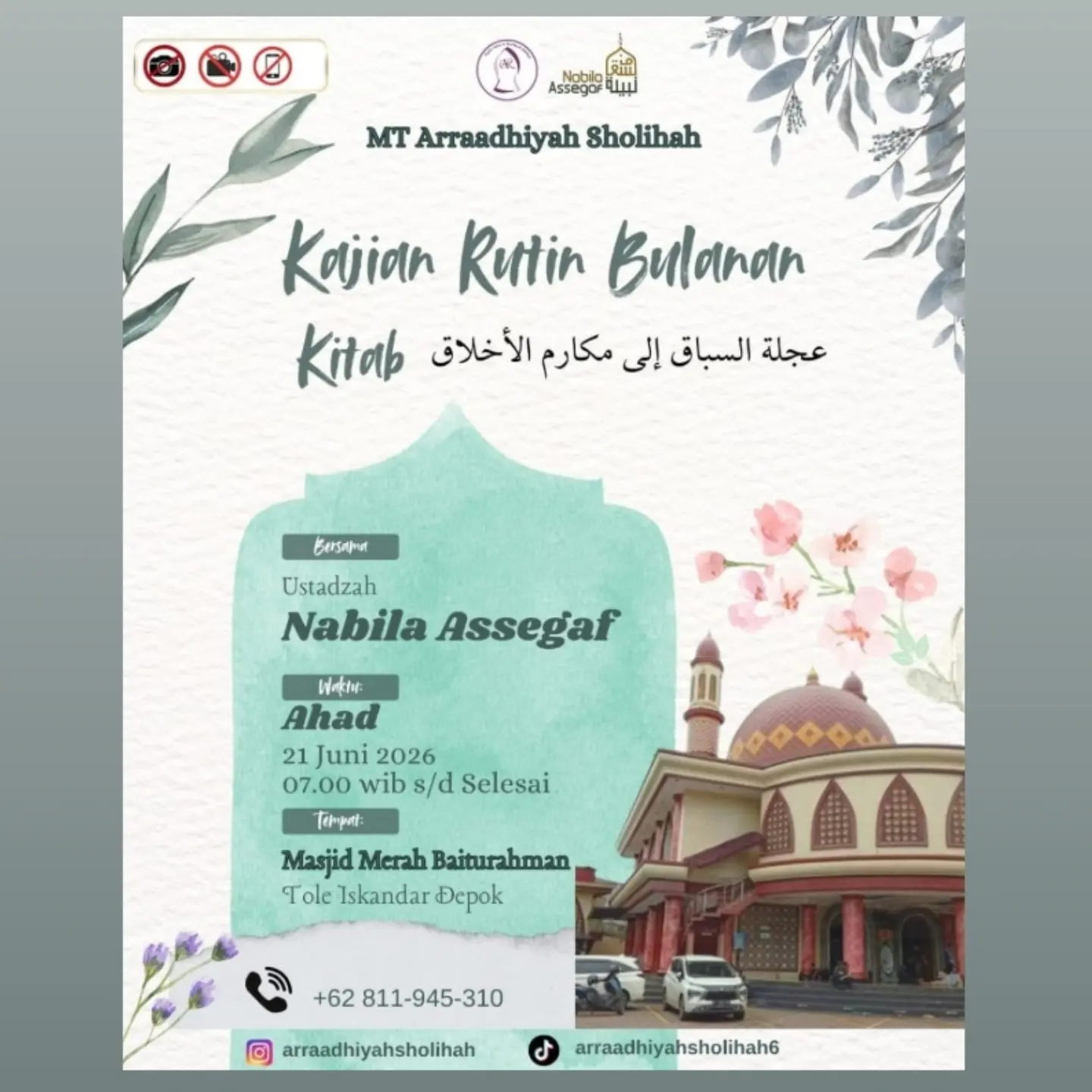 Kajian Rutin Bulanan Kitab