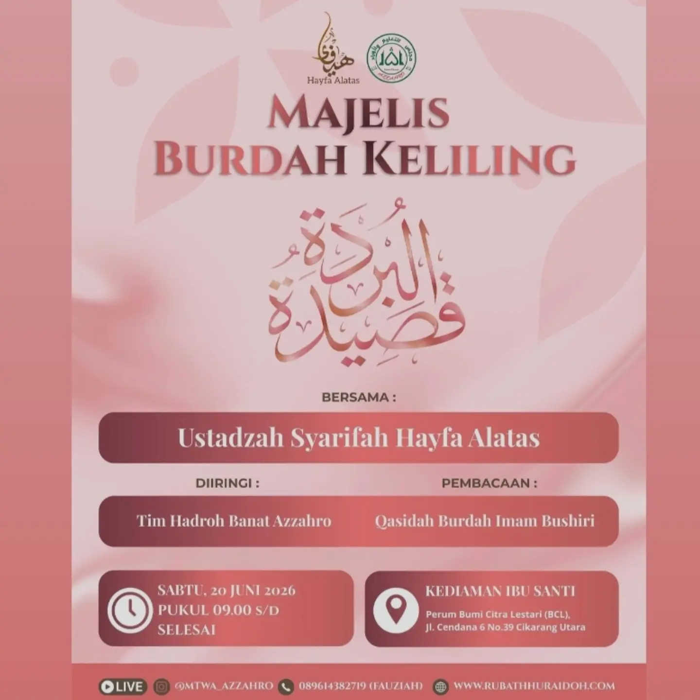 Majelis Burdah Keliling