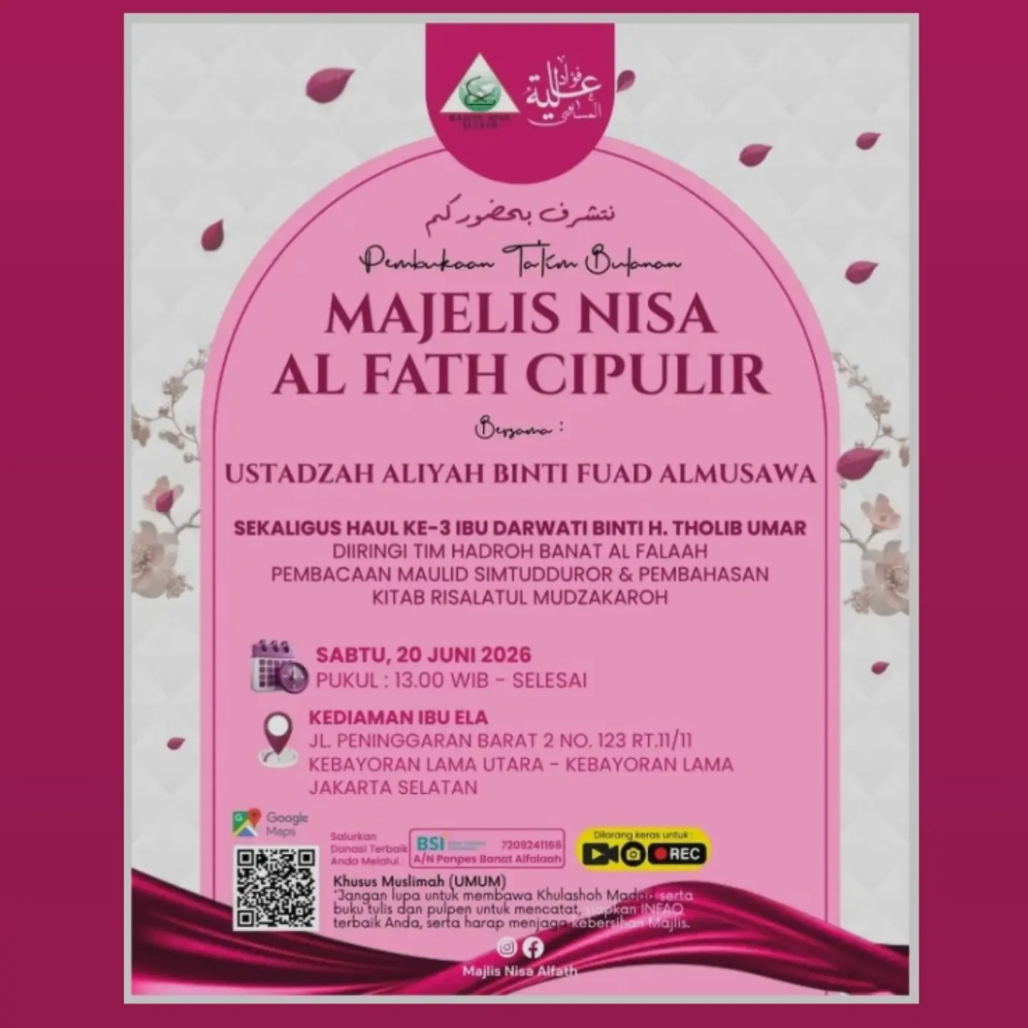 Majelis Nisa Al Fath Cipulir