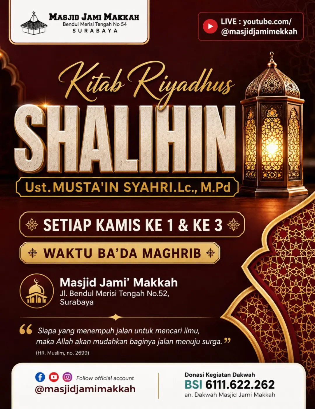 Kitab Riyadhus Shalihin