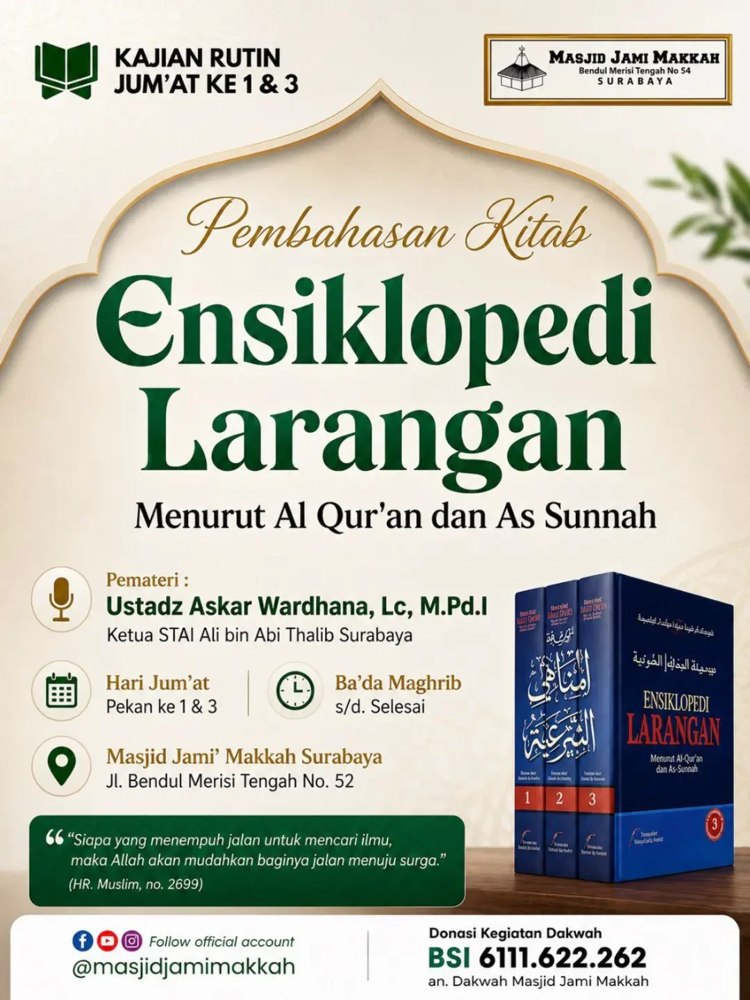 Pembahasan Kitab Ensiklopedi Larangan