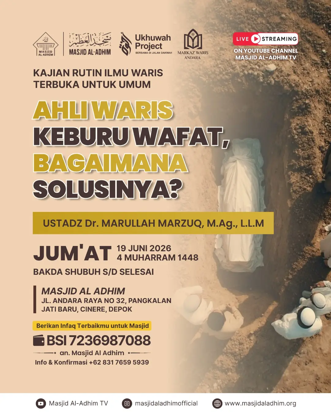 AHLI WARIS KEBURU WAFAT, BAGAIMANA SOLUSINYA?