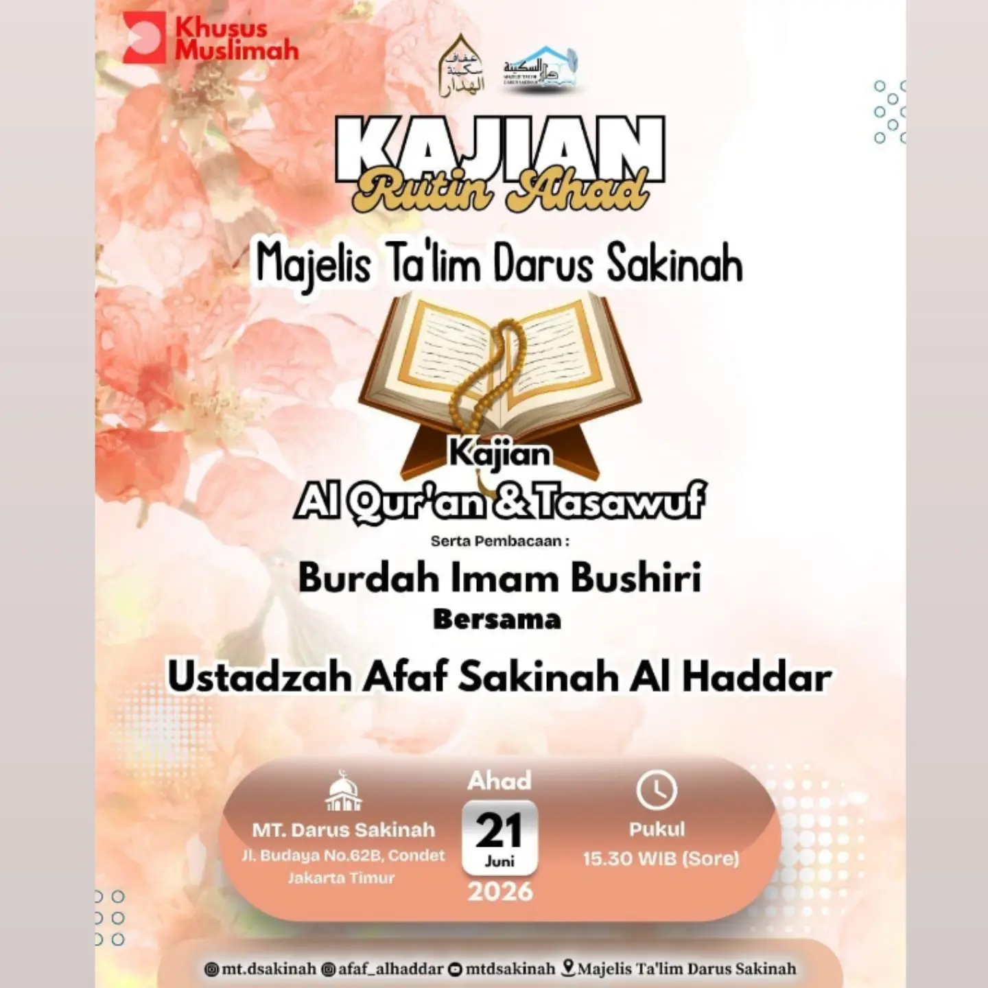 Kajian Al Qur'an & Tasawuf