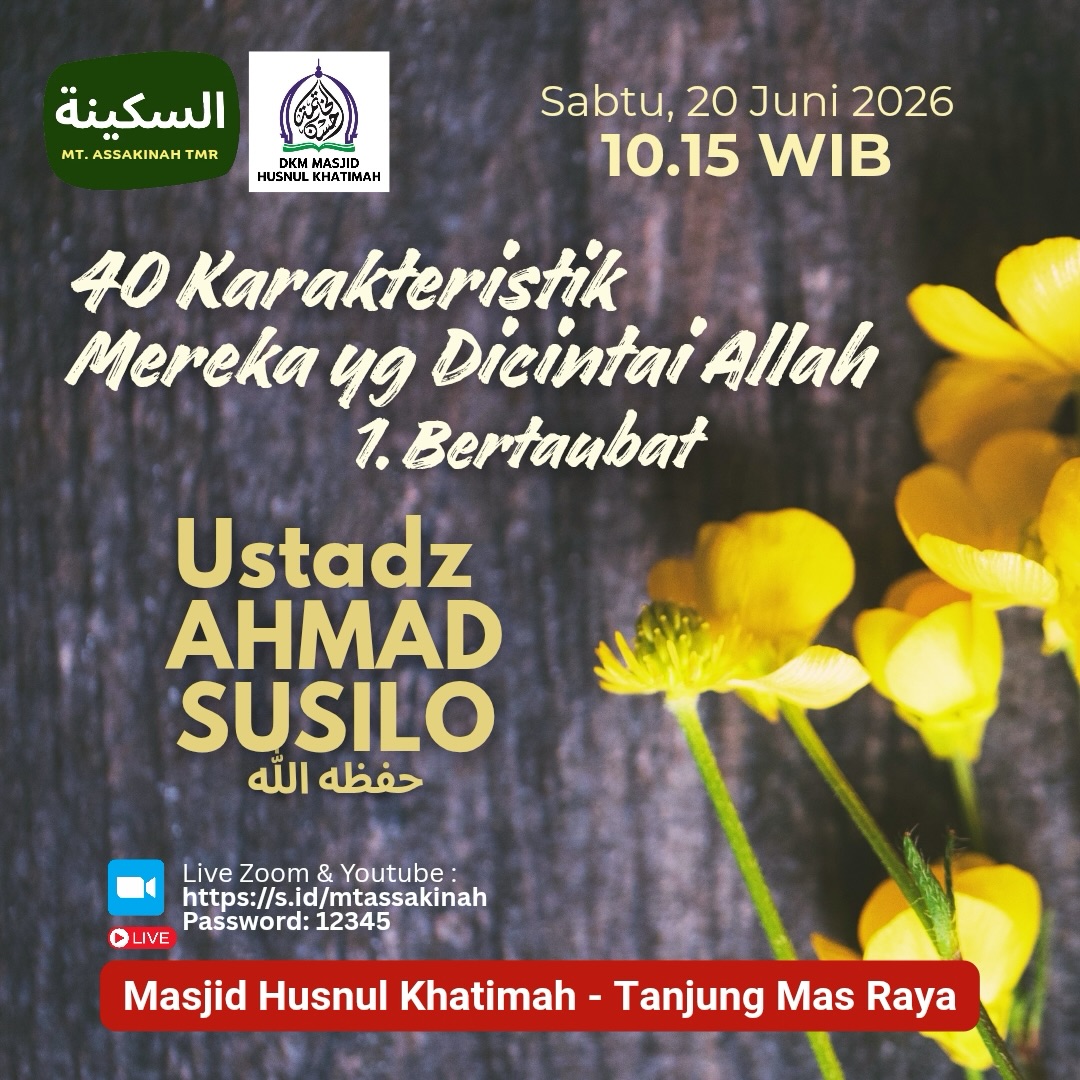 40 Karakteristik Mereka yg Dicintai Allah