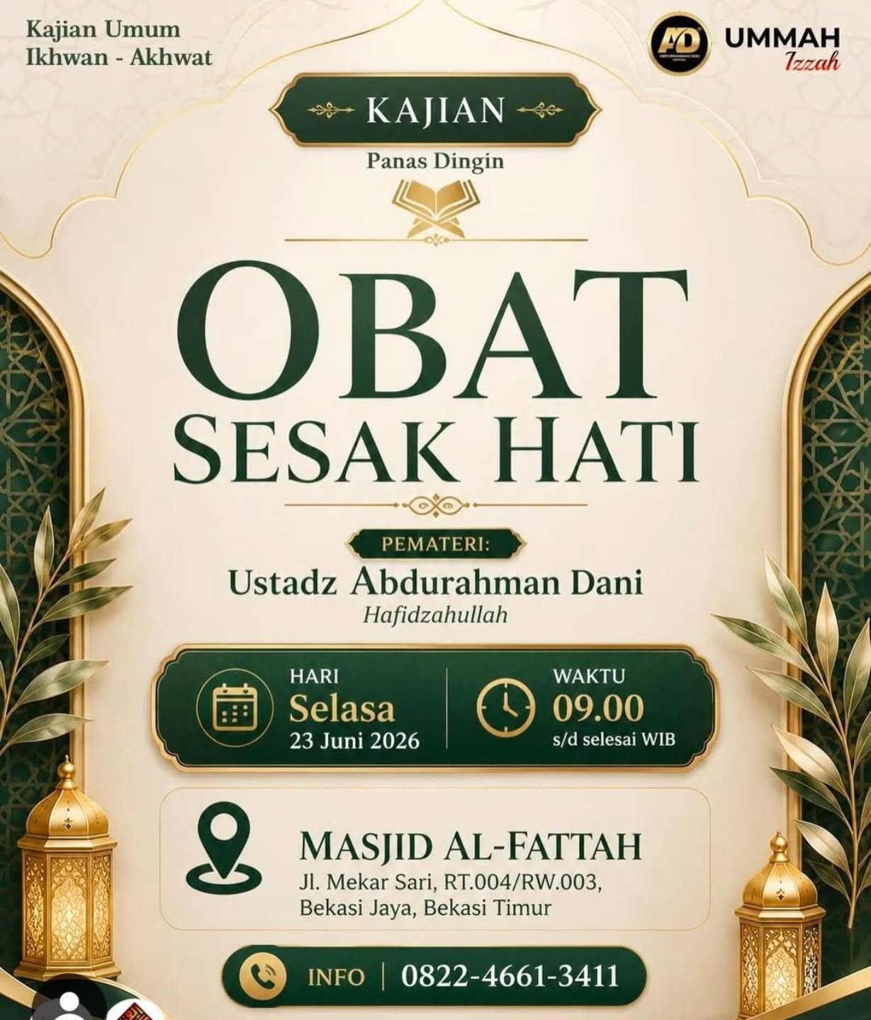 Obat Sesak Hati
