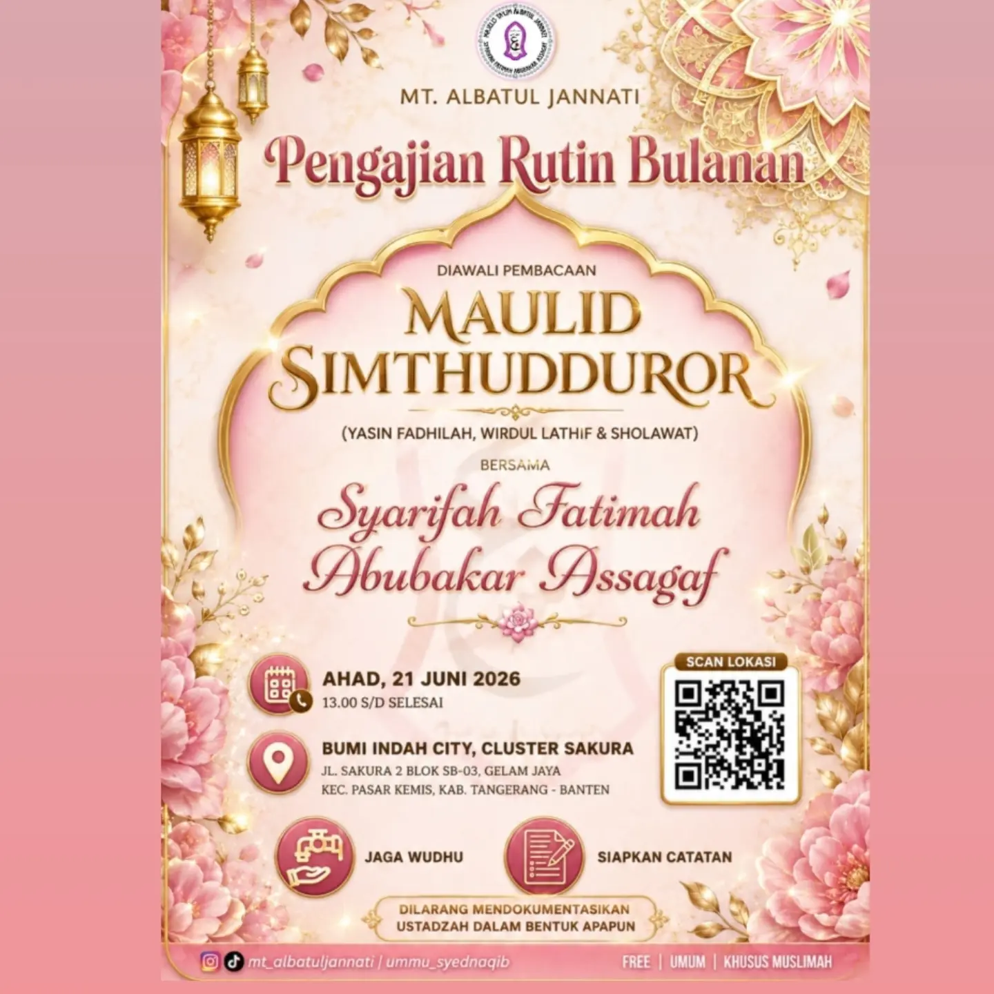 Pengajian Rutin Bulanan