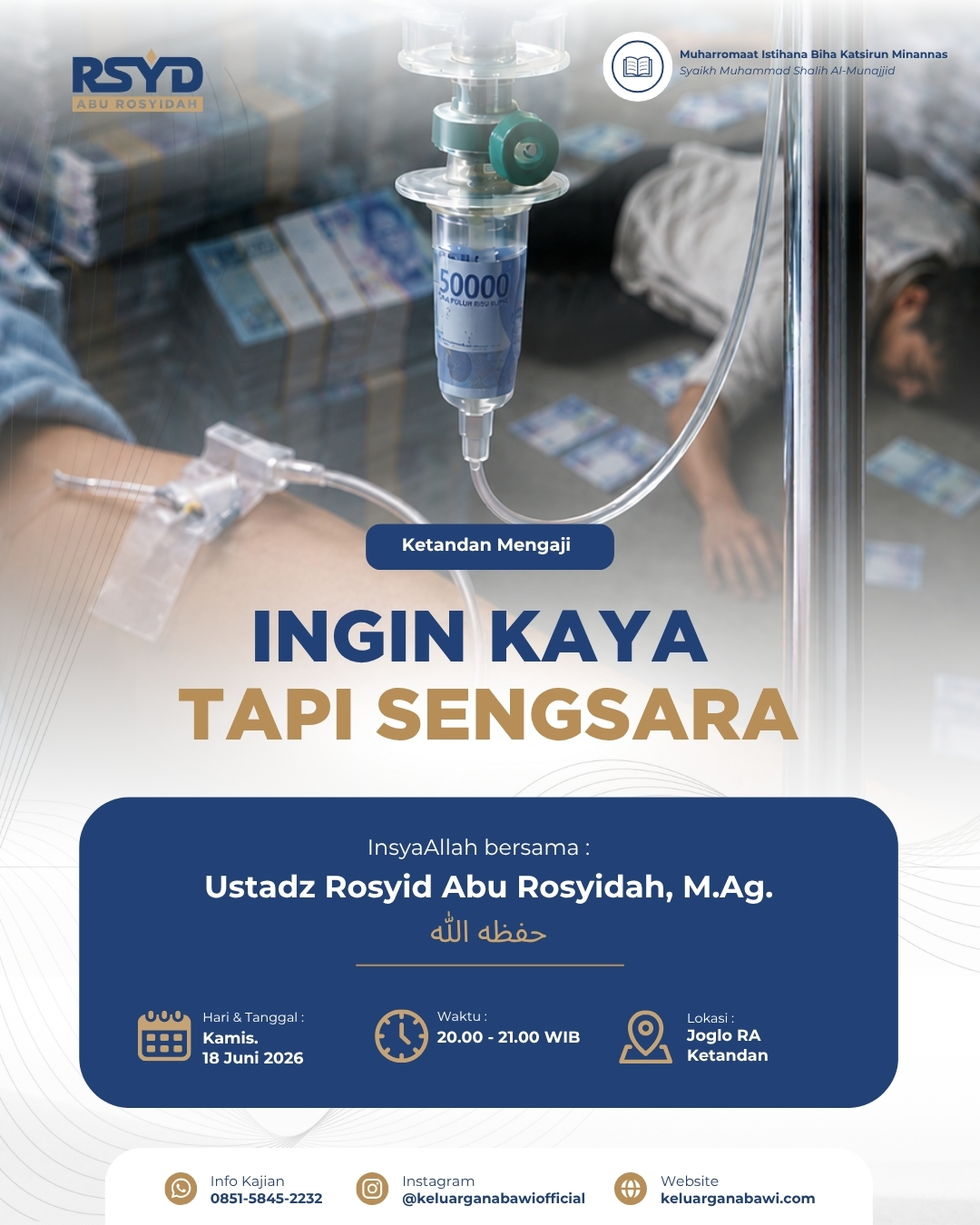 INGIN KAYA TAPI SENGSARA