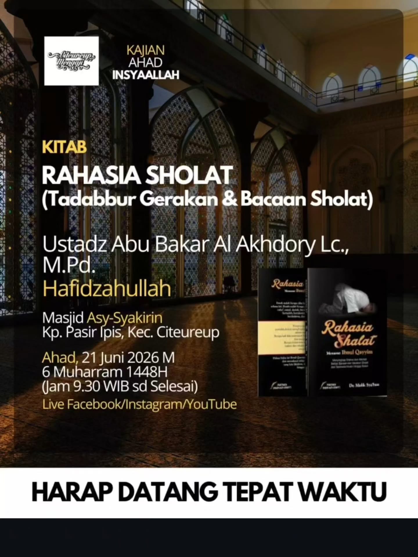 Rahasia Sholat (Taddabbur Gerakan & Bacaan Sholat)