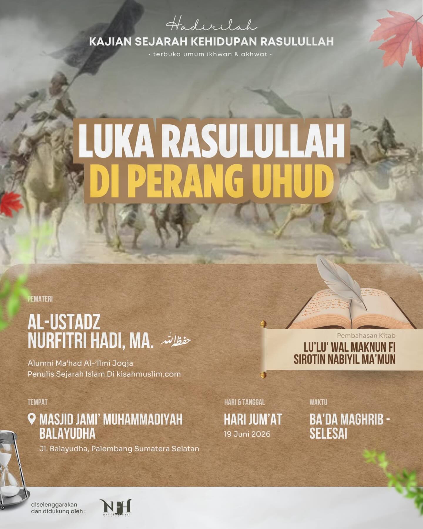 LUKA RASULULLAH DI PERANG UHUD