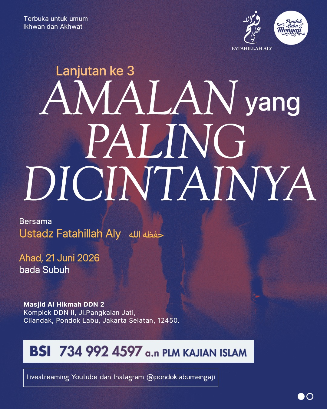 AMALAN yang PALING DICINTAINYA