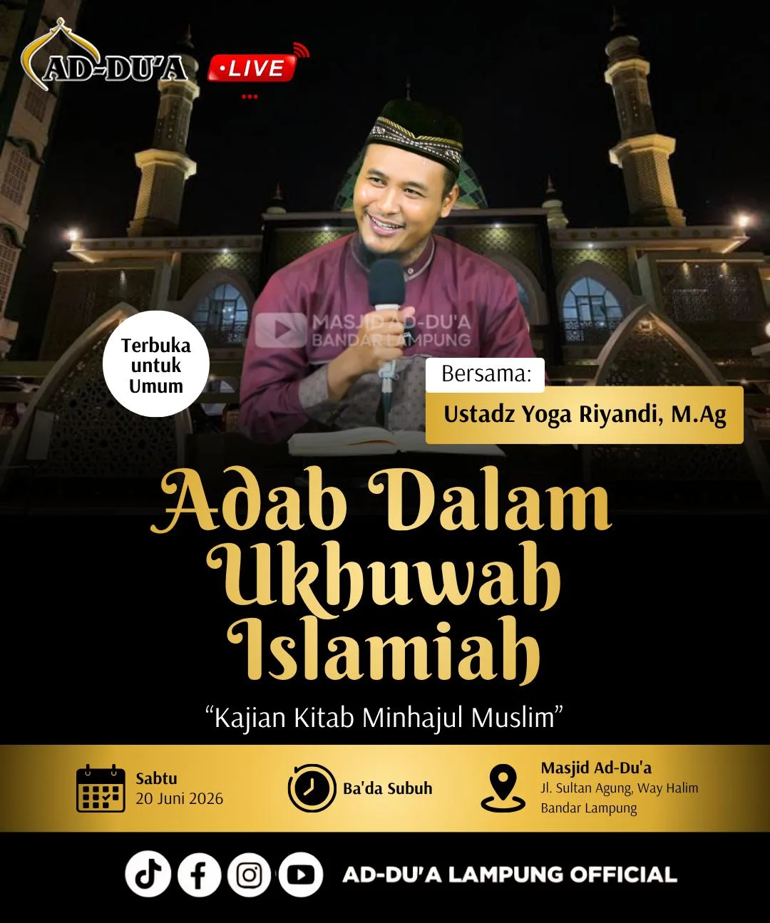 Adab Dalam Ukhuwah Islamiah